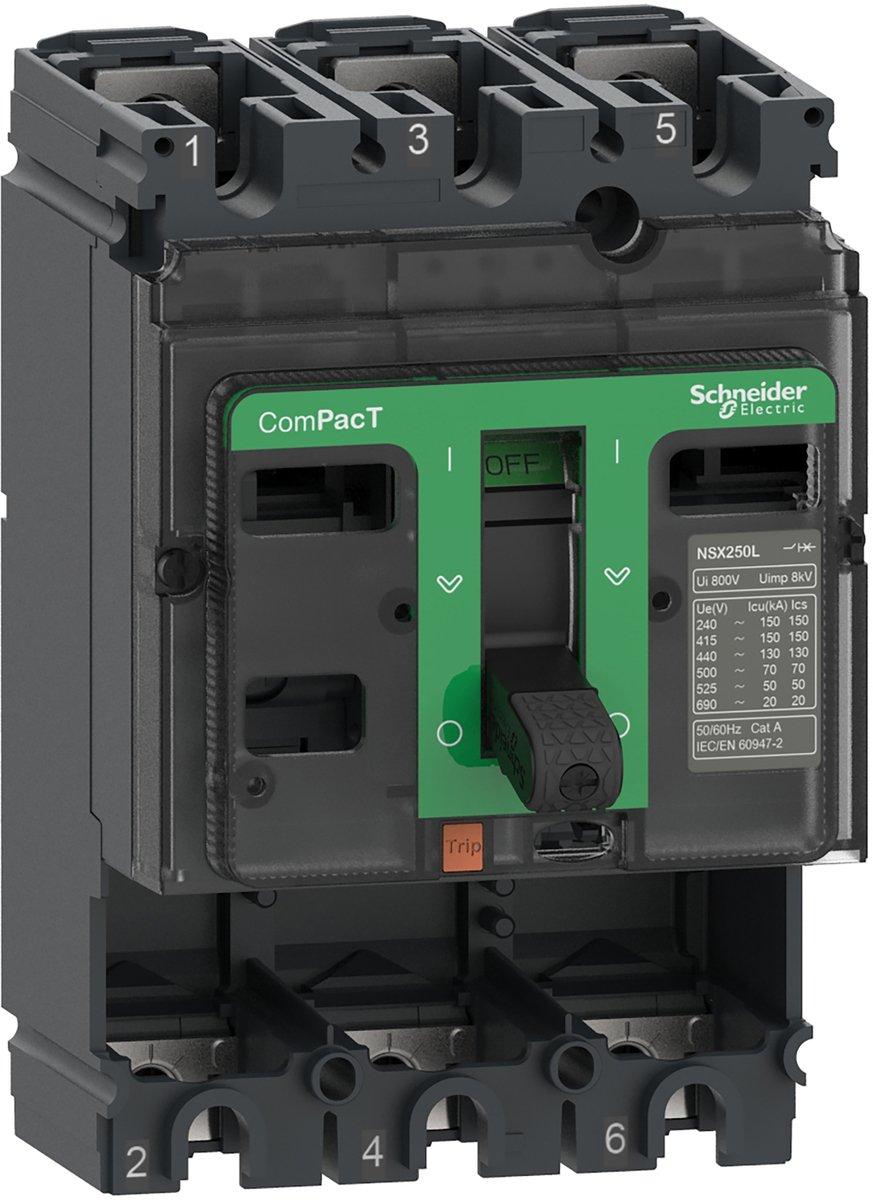 Kompaktleistungsschalter ComPacT NSX160H Grundschalter 3P 160A 70kA/415V AC