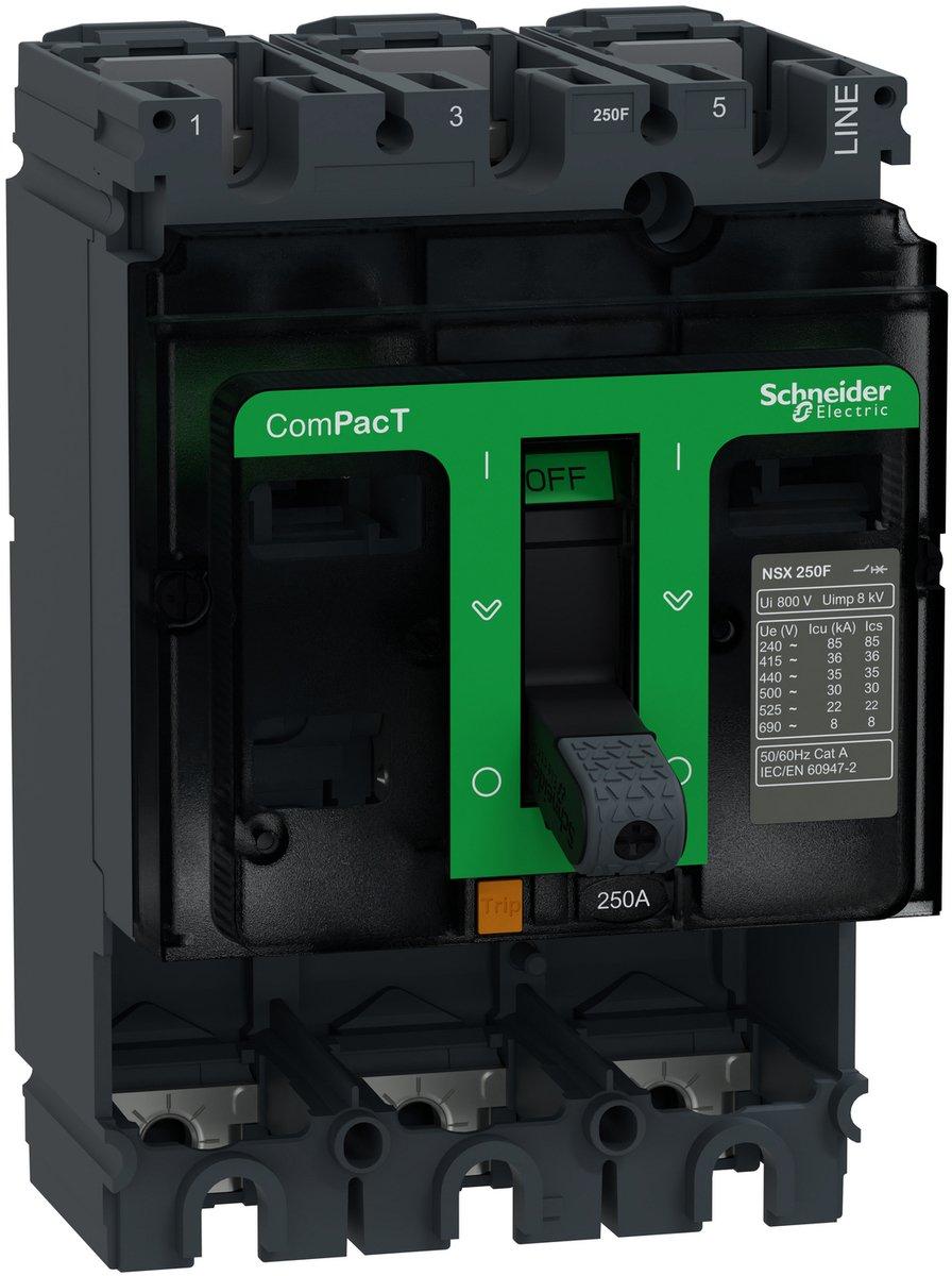 Kompaktleistungsschalter ComPacT NSX250F Grundschalter 3P 250A 36kA/415V AC