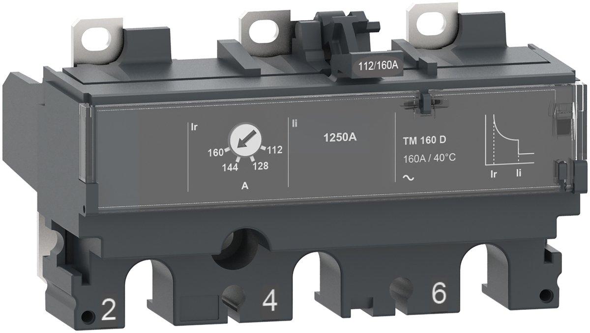 Auslösegerät thermomagnetisch TM160D 160A 3P3D für ComPacT NSX160