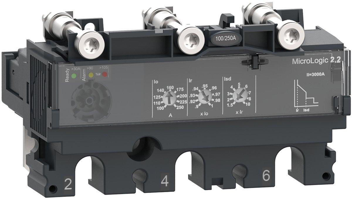 Elektronisches Auslösegerät MicroLogic 2.2 250A 3P3D für ComPacT NSX250