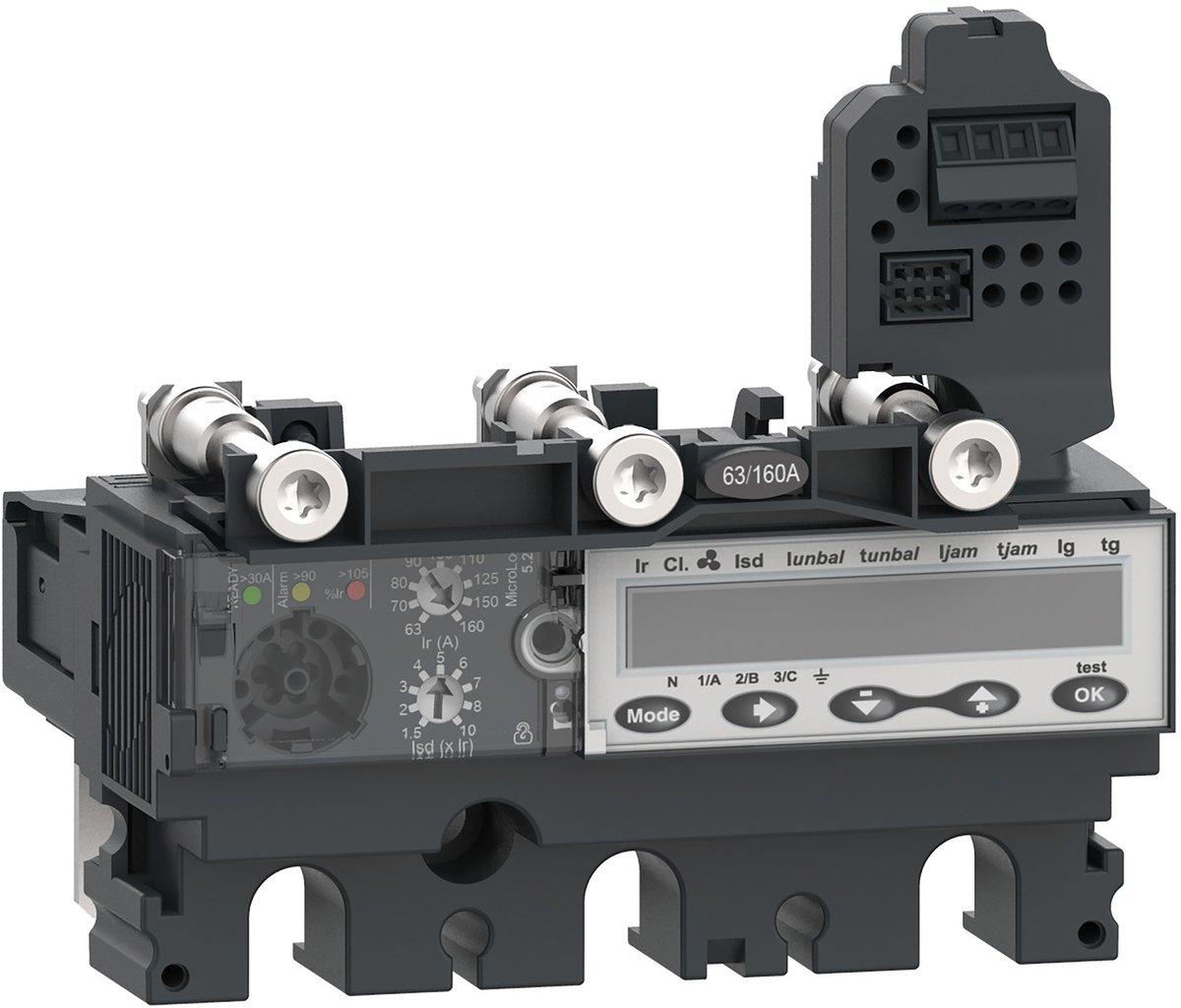 Elektronisches Auslösegerät MicroLogic 5.2E 100A 3P3D für ComPacT NSX100-250