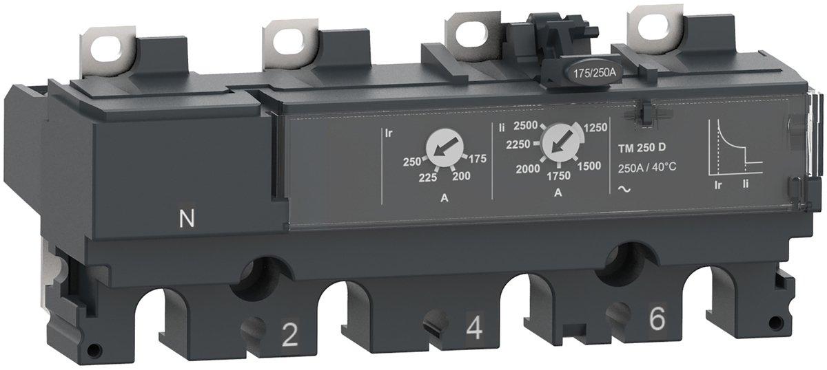 Auslösegerät thermomagnetisch TM80D 80A 4P4D für ComPacT NSX100-250