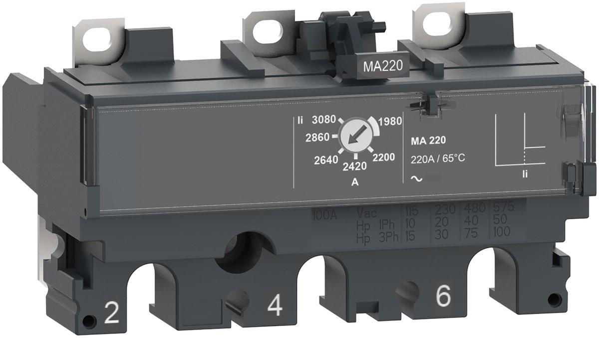 Auslösegerät magnetisch TM100 100A 3P3D für Leistungsschalter ComPacT NSX100-250