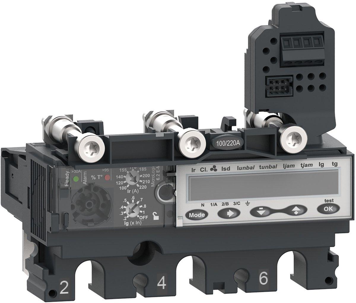 Elektronisches Auslösegerät Motorschutz 80A 3P3D für ComPacT NSX100-250