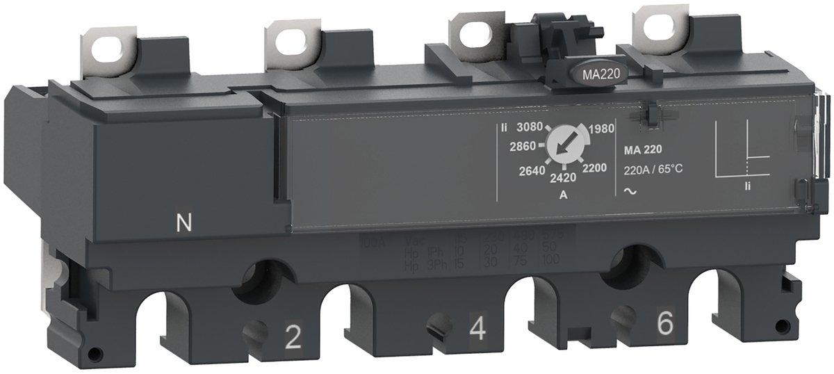 Auslösegerät magnetisch TM100 100A 4P4D für Leistungsschalter ComPacT NSX100-250