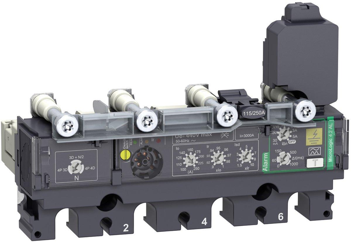 Elektronisches Auslösegerät MicroLogic 4.2 AL 40A 4P4D für ComPacT NSX100-250