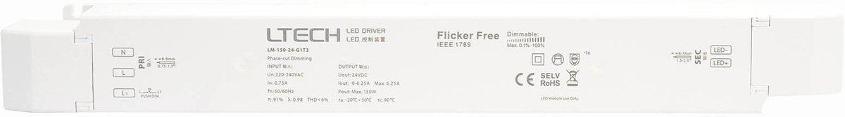 LED-Direct Triac Dim Treiber 150W 24VDC