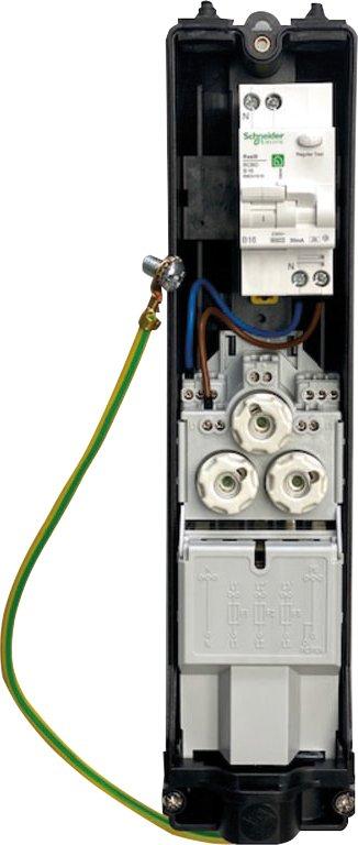 Erdkabel-Übergangskasten HSW mit Absicherung