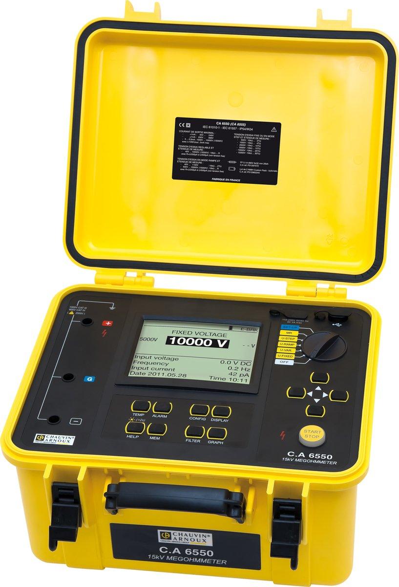 C.A 6550 Megohmmeter 10kV