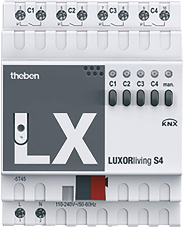 KNX Luxor Schaltaktor 4fach REG