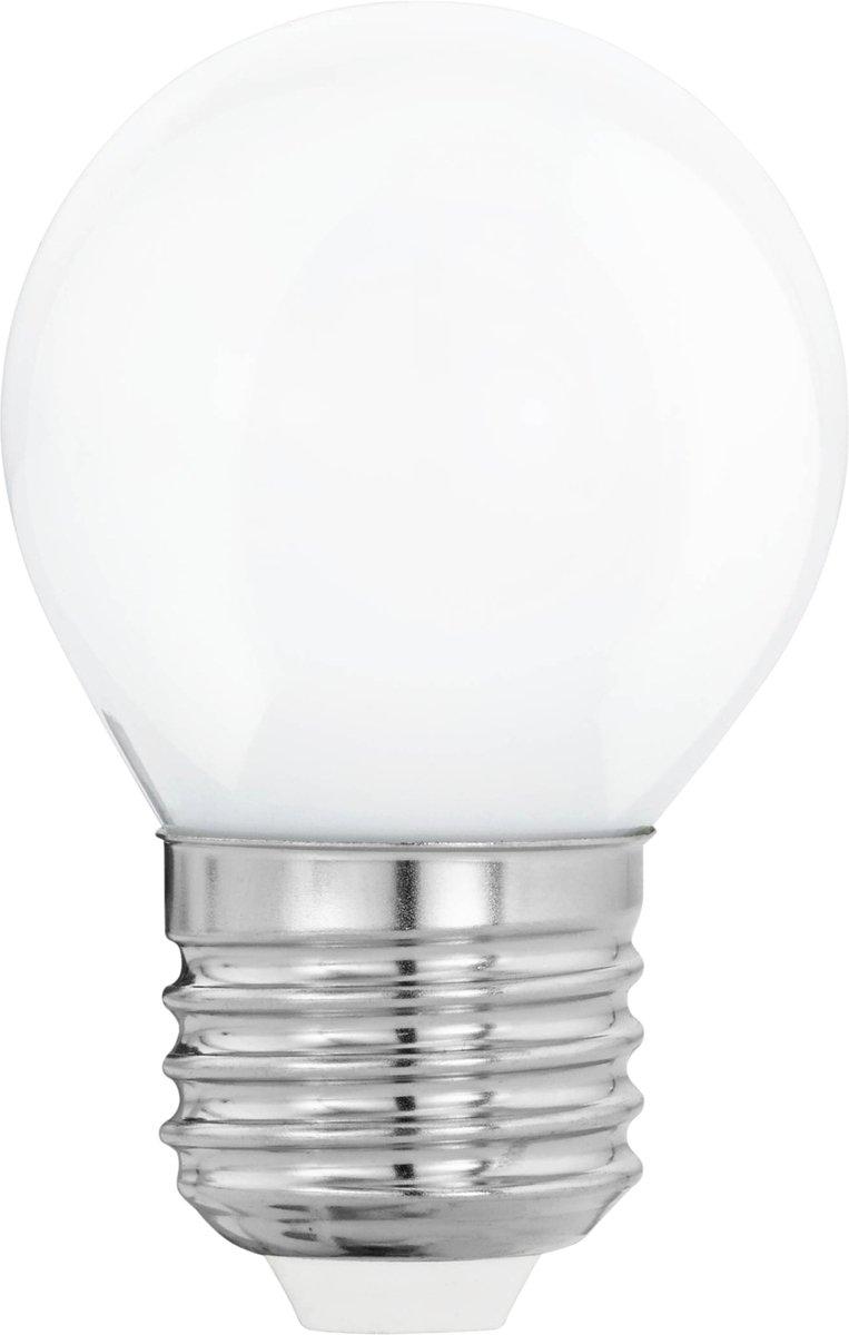 LED Tropfenlampe E27 Filament opal G45 4W 470lm 2700K