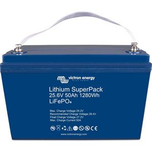 Lithium SuperPack 25,6V/50Ah (M8) LiFePO4