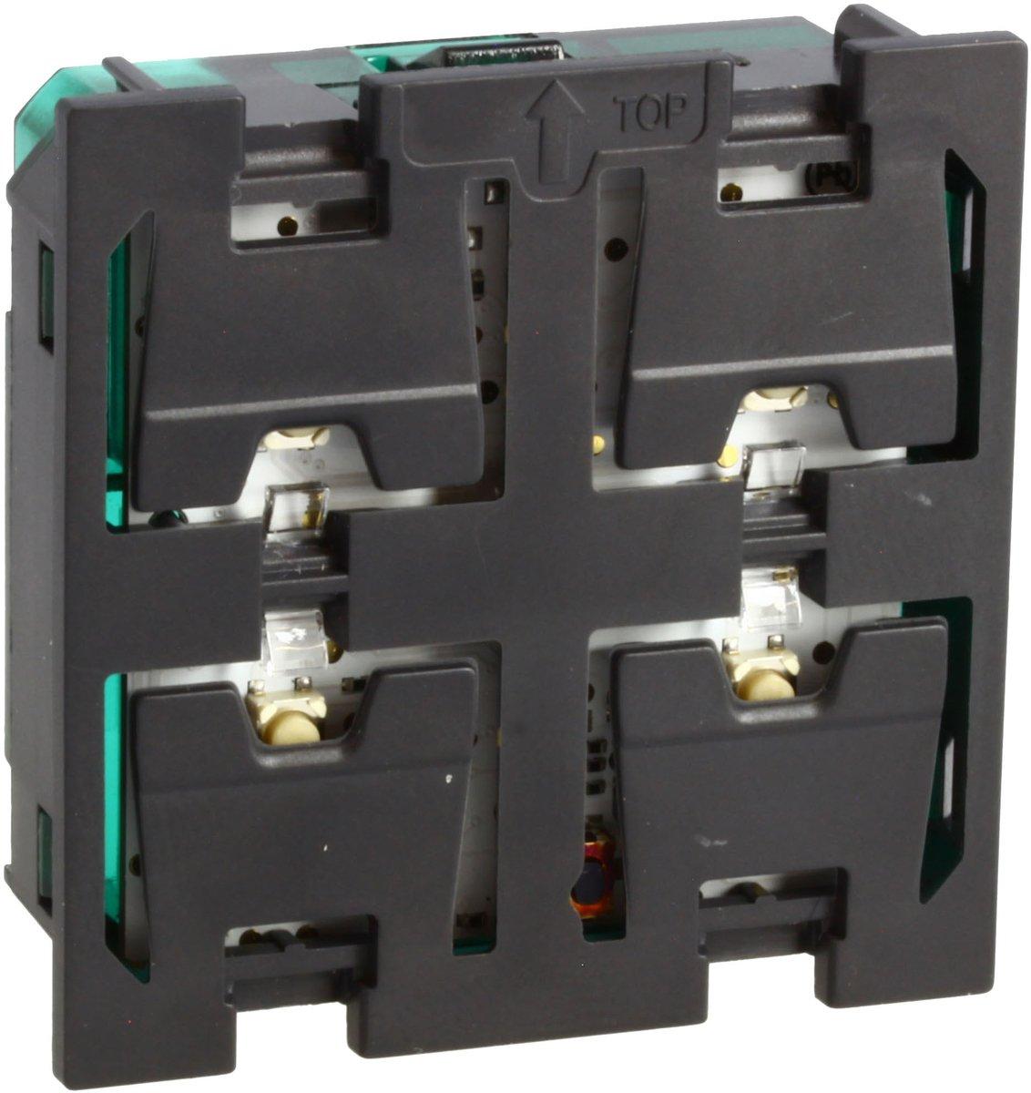 LivingNow MyHome-Tastsensor 2-fach zum Steuern von Beleuchtung und Rollläden