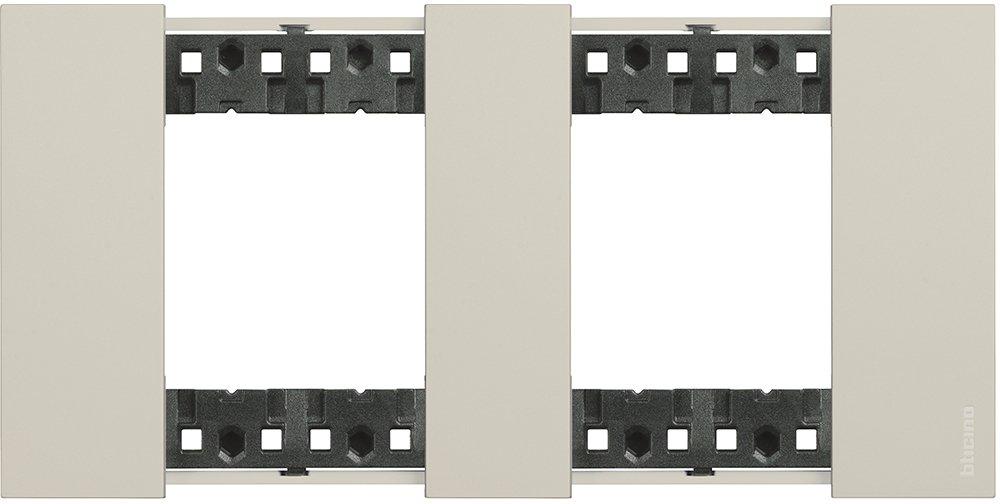 LivingNow Abdeckrahmen 2x2-modulig in der Farbausführung Sand