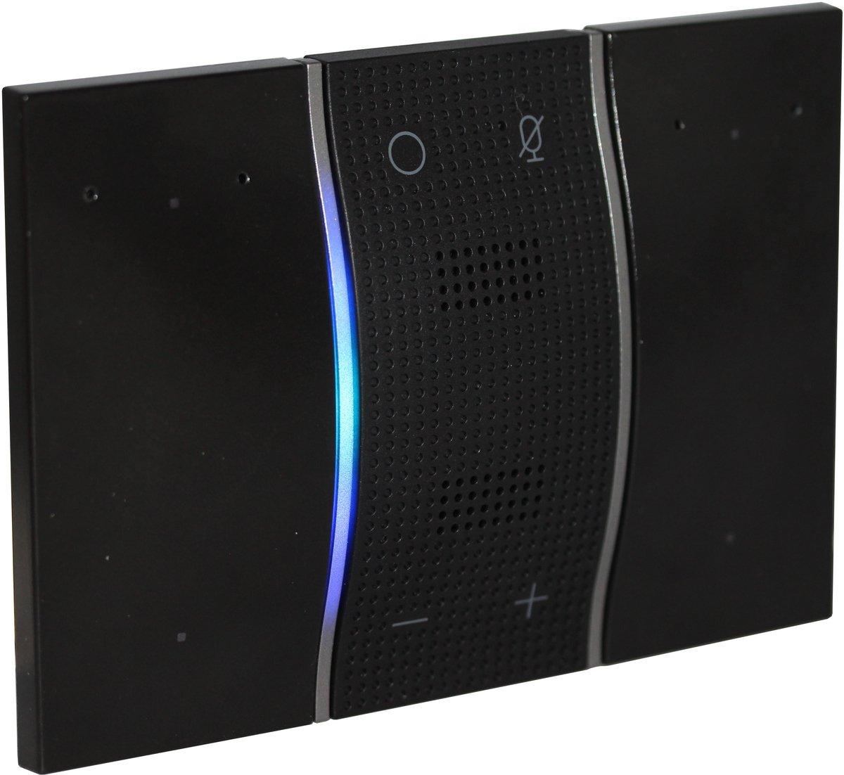 LivingNow Alexa Sprachsteuerung für Unterputzmontage in der Farbe Black