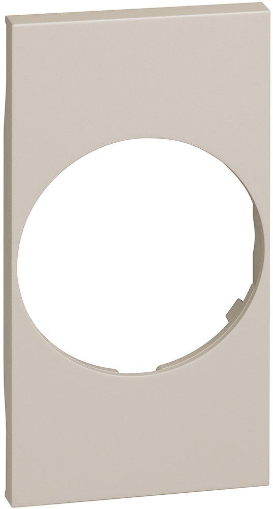 LivingNow Abdeckung für Schutzkontakt-Steckdose in der Farbausführung Sand