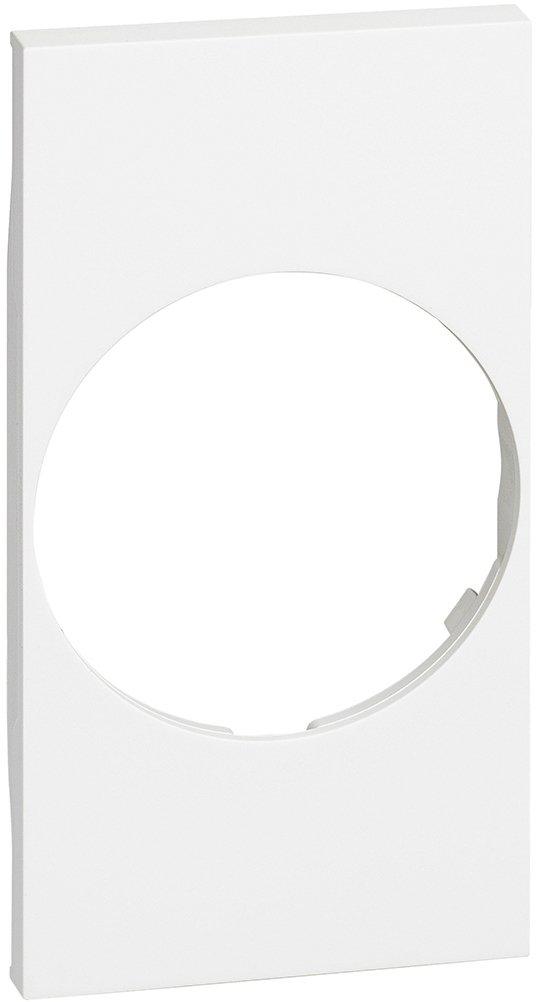LivingNow Abdeckung für Schutzkontakt-Steckdose in der Farbausführung White