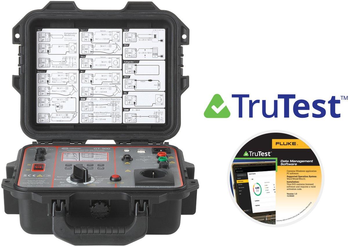 Gerätetester mit automatischer und PRCD-Prüfung + erweiteter TruTest Advanced