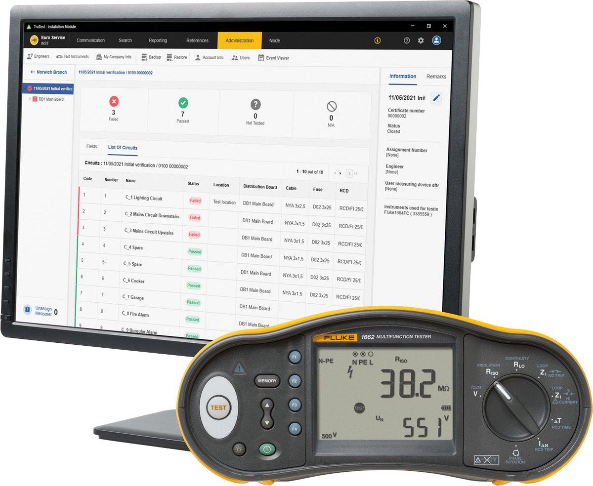 Installationstester inkl. TruTest Advanced Software
