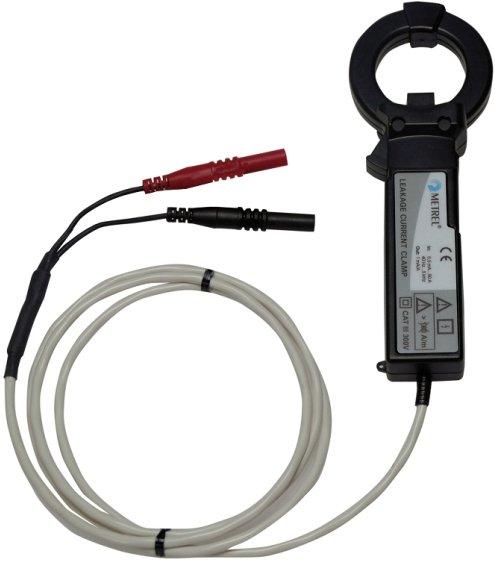 Leckstromzange hohe Auflösung 4mm Bananenstecker für Metrel MI 3360 / MI 3325