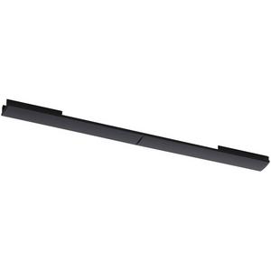 URail Cover Connector-Inlay Schwarz /Transparent Kunststoff
