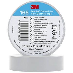 Elektro-Isolierband 15 mm x 10 m Weiß