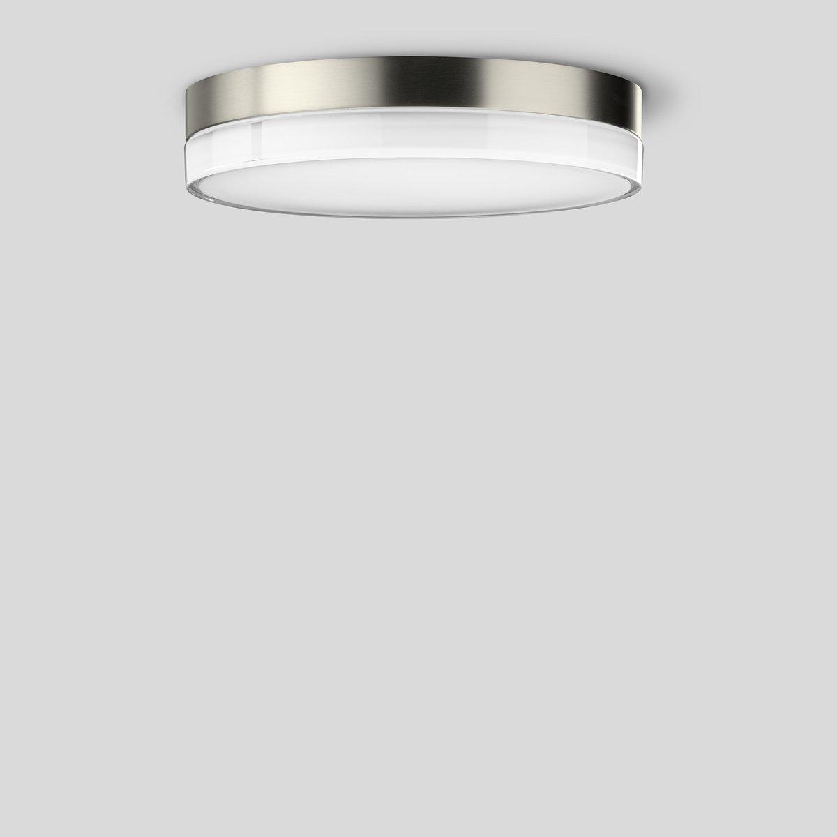 LED Decken- und Wandleuchte für den Innenbereich Edelstahl 22,2 W 1427 lm  3000K