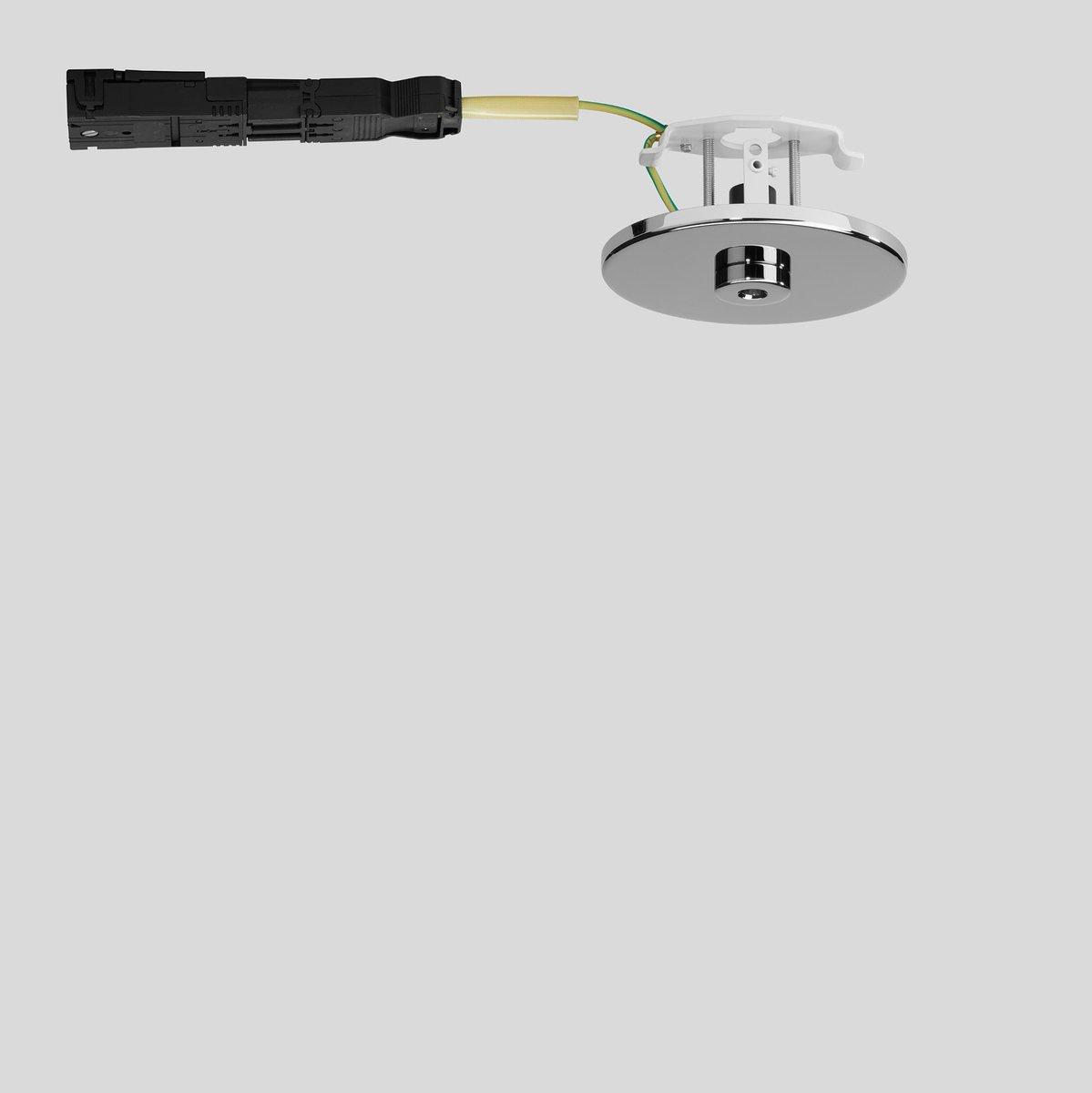 Einbauaufhängung Chrom 100 x 80 x 60 mm