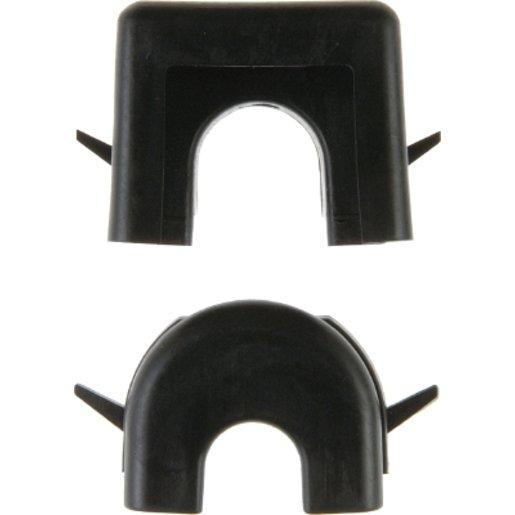 Leitungs- und Kanaleinführung Aufputz schwarz