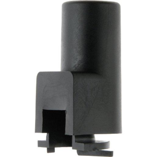 Rohreinführung Aufputz schwarz