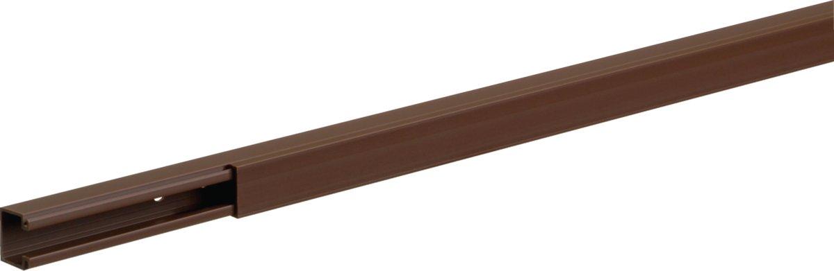 Leitungsführungskanal aus PVC LF 15 x 15 mm sepiabraun