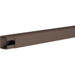 Leitungsführungskanal aus PVC LF 40 x 40 mm sepiabraun