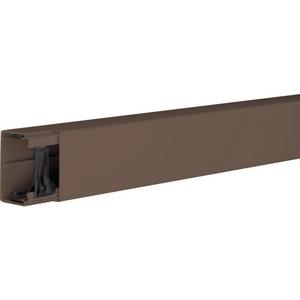 Leitungsführungskanal aus PVC LF 40 x 60 mm sepiabraun