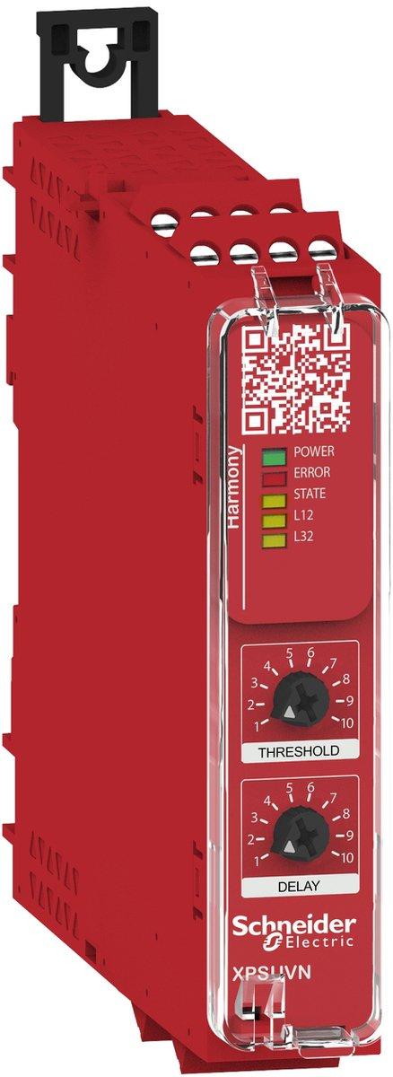 Sicherheitsrelais Stillstandsüberwachung PLe/Kat3/SIL3 1S 1T Diagnose 24V AC/DC