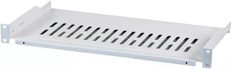 19 Zoll 1HE Fachboden mit fester Tiefe T=250 mm