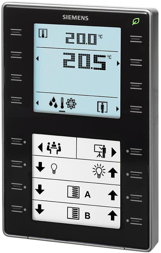 KNX Raumbediengerät - Schaltgerät schwarz PL-Link / S-Mode / Aufputz - Montage