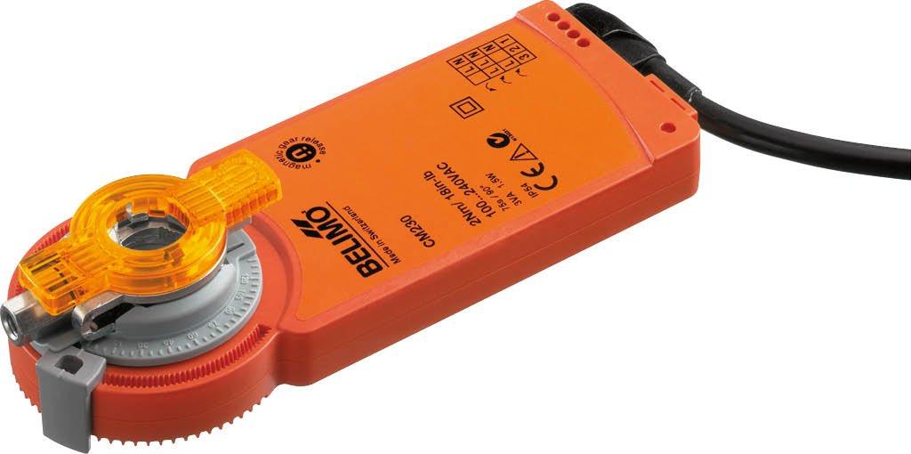 Klappenantrieb AC 230V 2 Nm Auf/Zu 3-Punkt 75s IP54