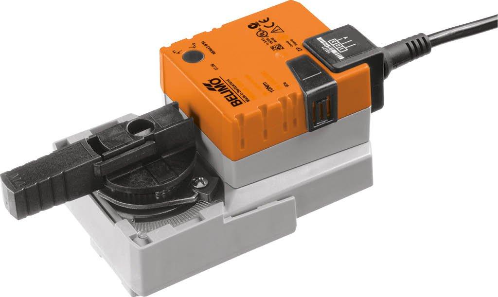 Antrieb für Kugelhahn AC 230V 10Nm Auf/Zu 3-Punkt 90s IP54