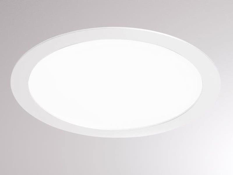 MOON ROUND Deckeneinbauleuchte weiß matt DA 160mm DM 175mm H20mm LED 12W 3000K