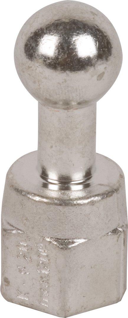 Kugelfestpunkt D 25mm gerade mit Innengewinde M16