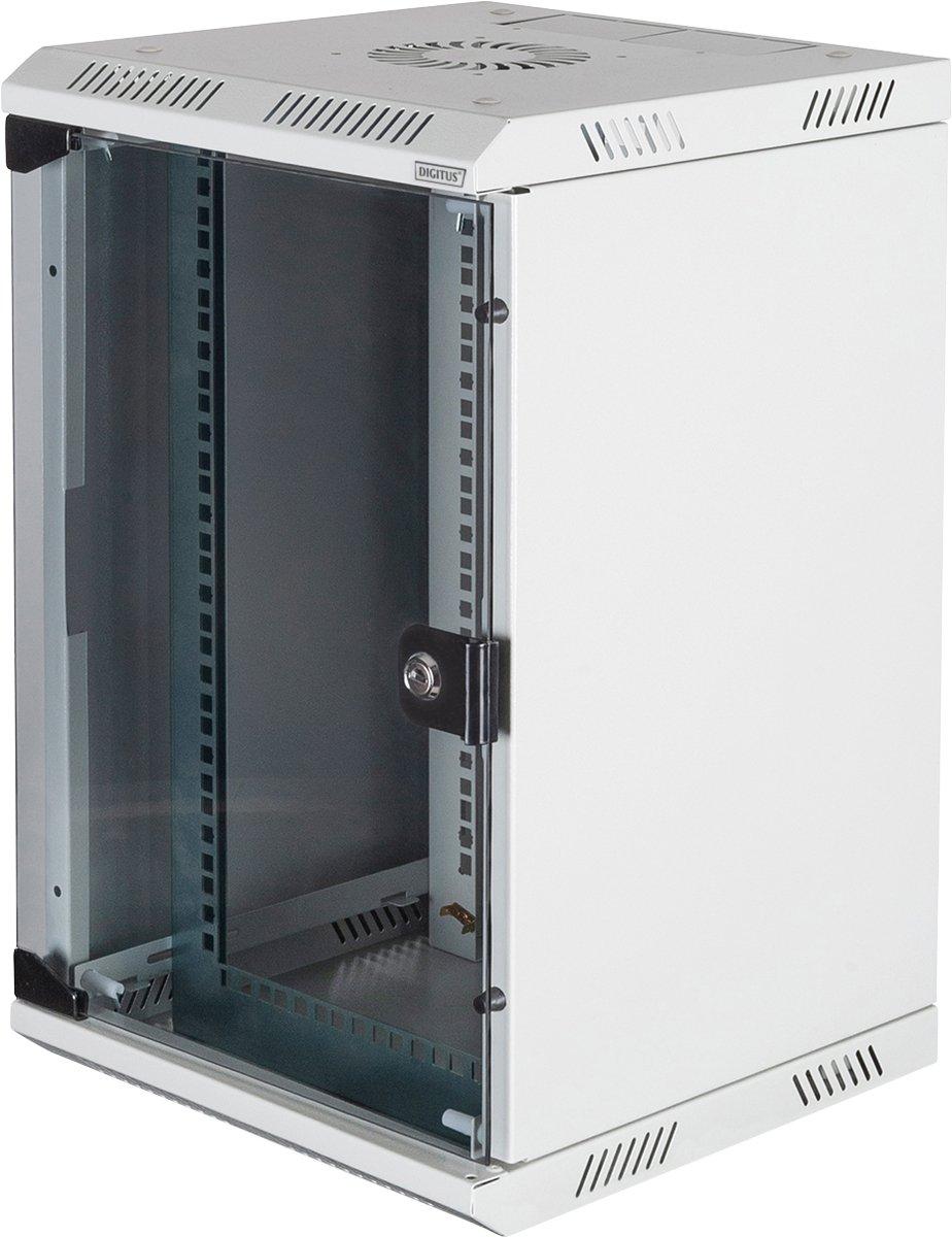 DIGITUS Kombi-Wandgehäuse 254 mm (10") und 482,6 (19 Zoll) mm