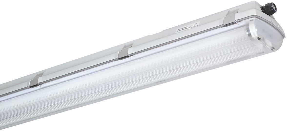 Feuchtraum-Wannenleuchte Supira T8 Ex-Zone2 2x58W 1,5m
