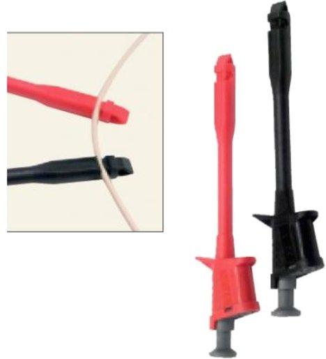 Abgreifer Einstech-Nadel - rot+sw