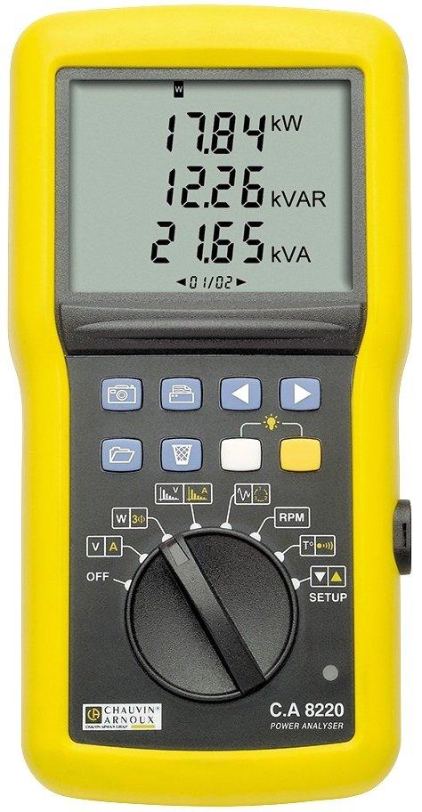 Leistungsanalysator ohne Stromwandler C.A 8220