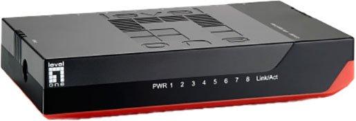 8-Port Gigabit Ethernet Desktop Switch Black Edition