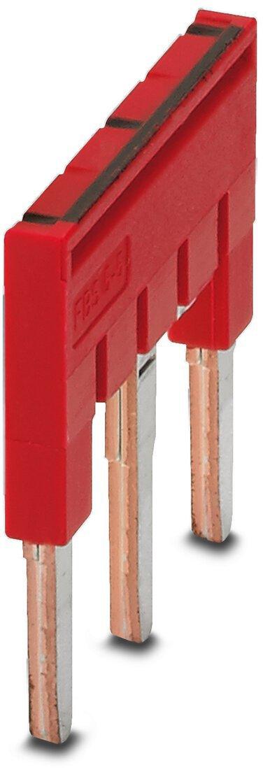 Steckbrücke Rastermaß: 5,2 mm rot