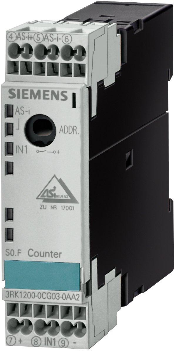 AS-I SlimLine-Modul S22,5 Digital 1E Zähler IP20 1 Zähleingang - 90mA - PNP