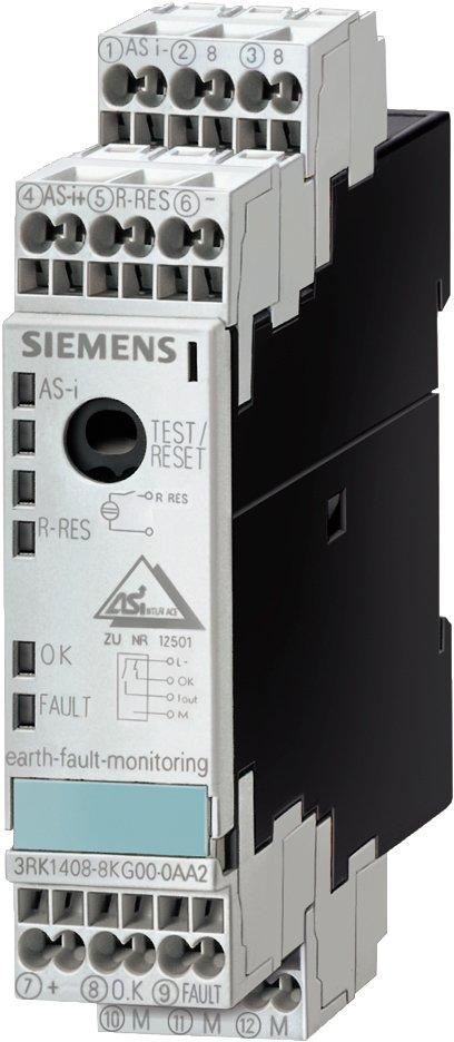 AS-I Slimline-Modul S22,5 - Erdschlussüberwachung - IP20 - 1x1 Eing.