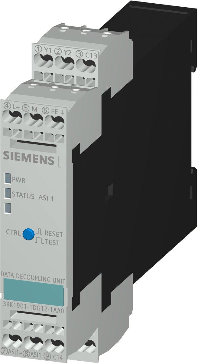 AS-Interface Datenentkoppl. 1x 4A Feder AS-Interface