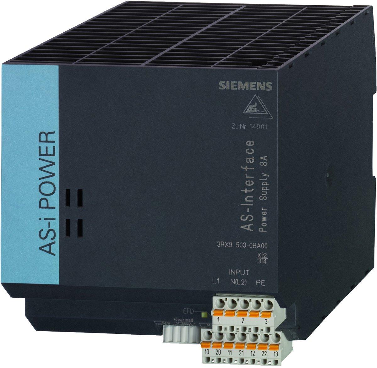 AS-I Power 8A AC120V/230-500V IP20 - AS-I Netzteil - IN:AC120V/230V-500V